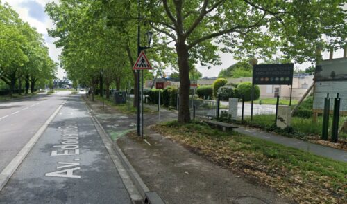 piste cyclable avenur Edouard Belin Toulouse