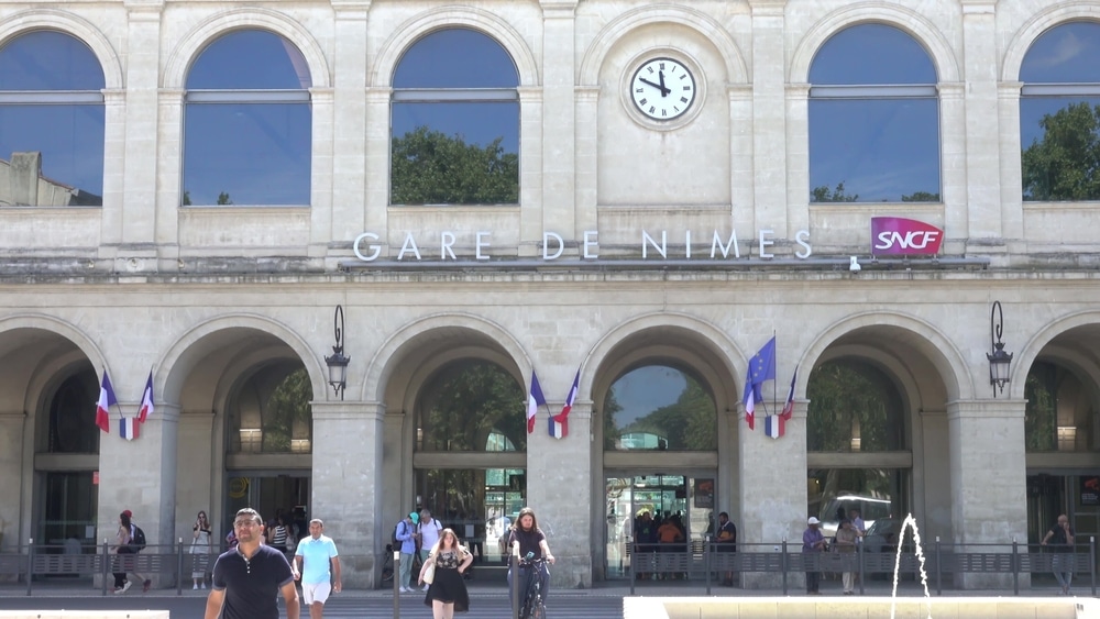 gare nîmes travaux