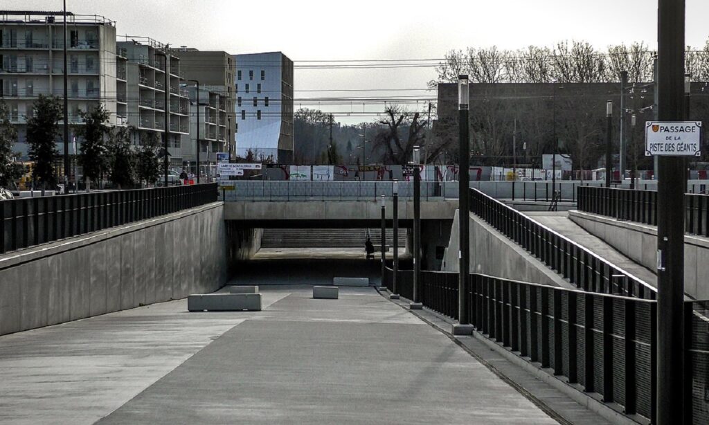 souterrain gare Montaudran