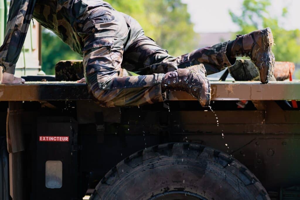 entrainement militaire