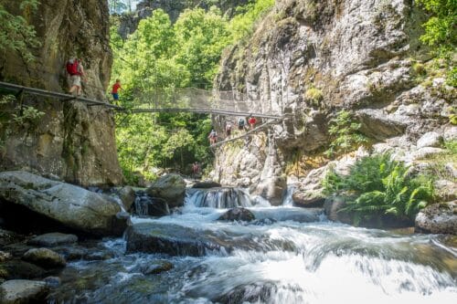 passerelle gorges Carança