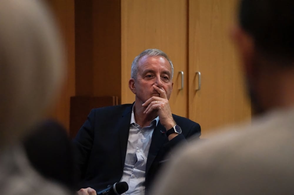 Le conseiller municipal à Toulouse et ex-spationaute Philippe Perrin