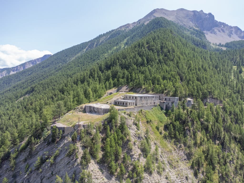 Le fort de Roche-la-Croix, dans la vallée d'Ubaye.