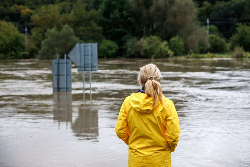 Inondation-route