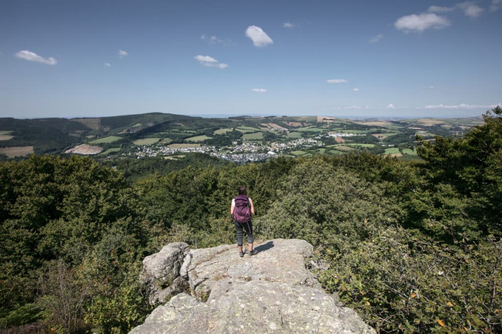 Le pic de Montalet dans le Tarn culmine à 1259mètres.