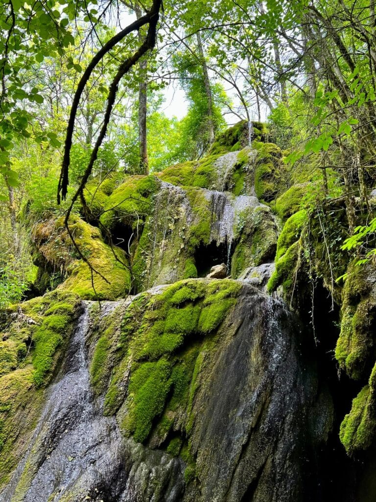 Les cascades de Roquefort sont accessibles via une courte randonnée.