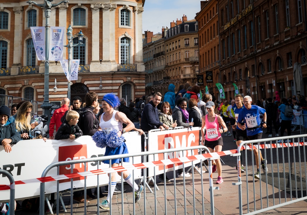 Marathon Toulouse circulation