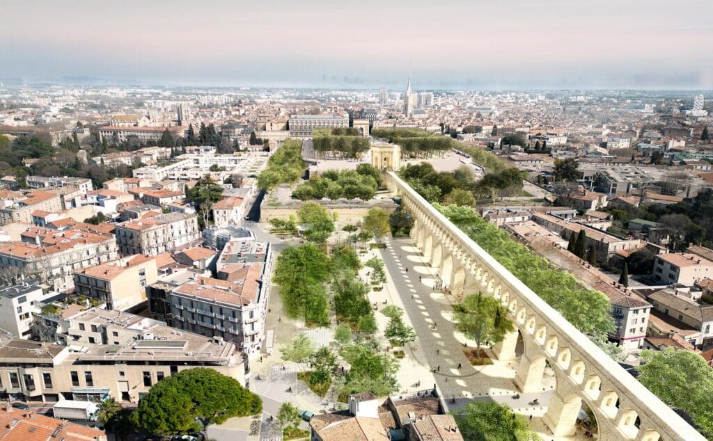 Quartier Arceaux Montpellier Travaux