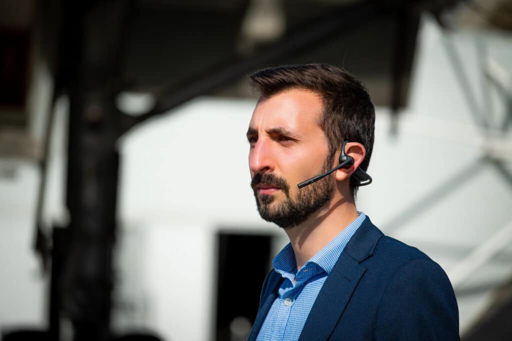 appels micro casque Skyted