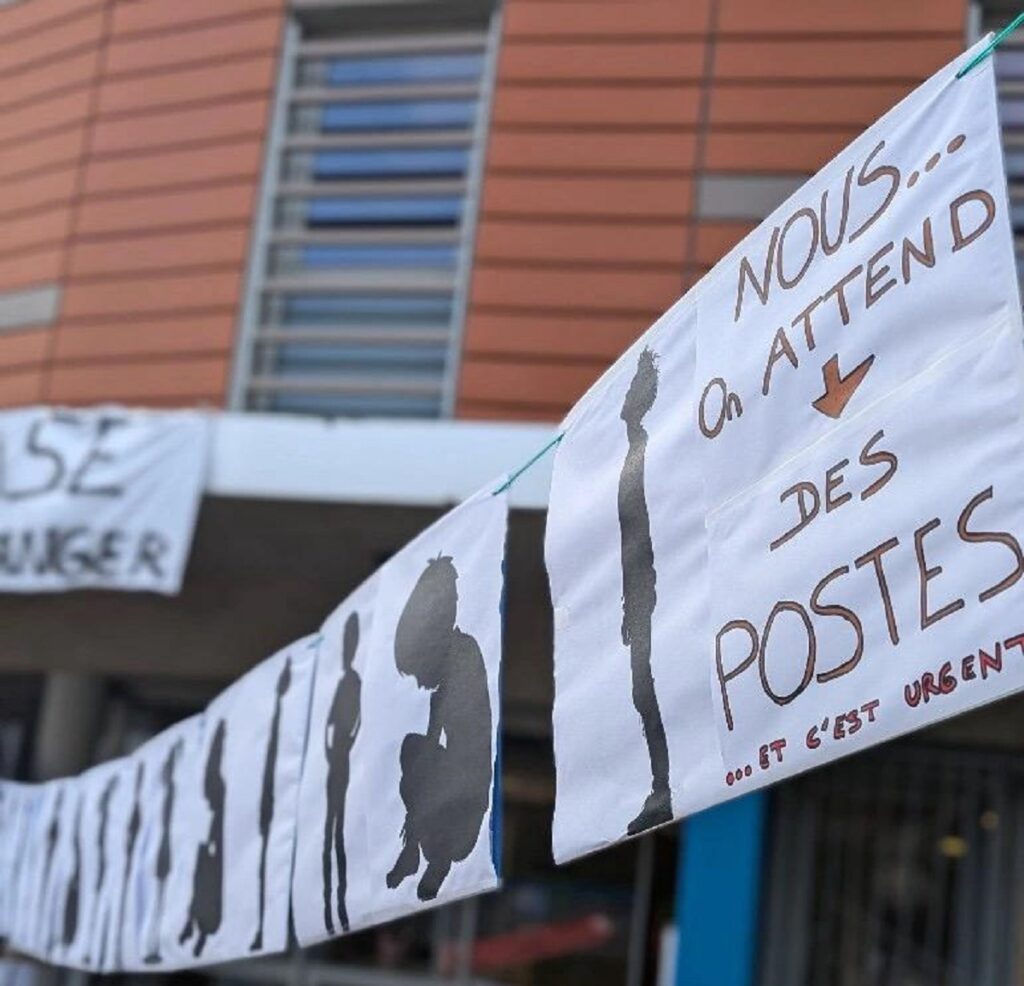 grève MDS Aucamville aide sociale enfance