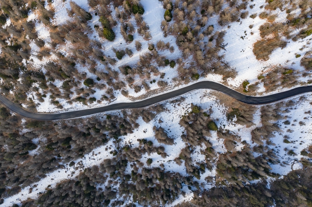 Neige circulation Alpes Provence