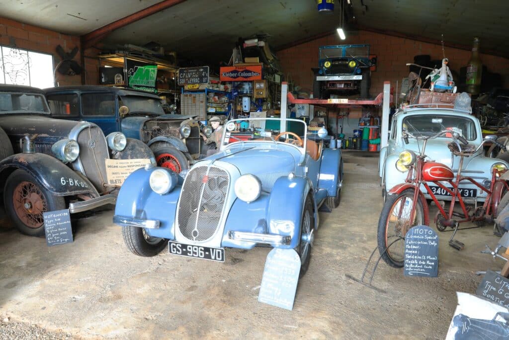 Plus de 600 engins à moteur sont à découvrir au musée du patrimoine agricole et automobile de Salviac.