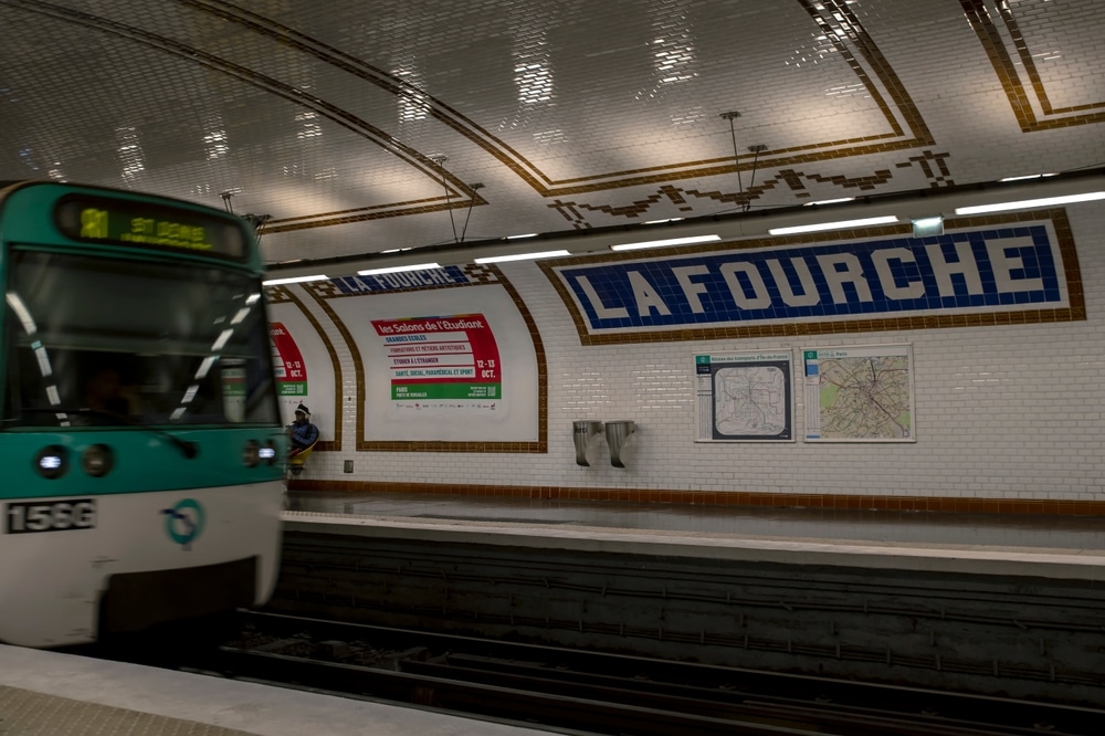 Clichy ligne 13 métro