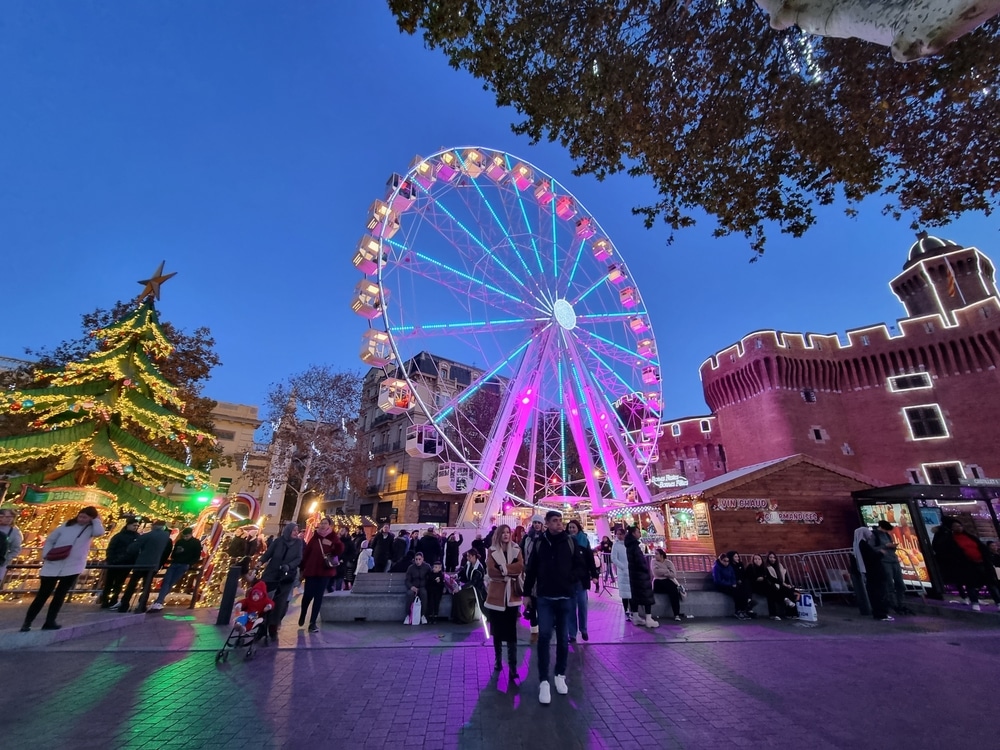 Noël Perpignan marché animations