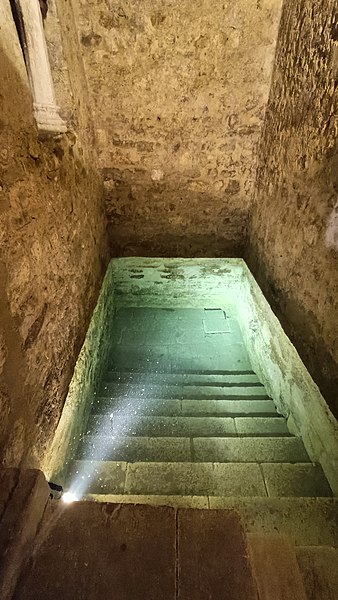 Le Mikvé de Montpellier, l'un des monuments médiévaux de la ville.
