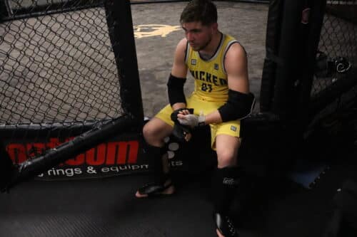 Axel Alfandari combattant MMA Photo de Nathan Heuillet ©