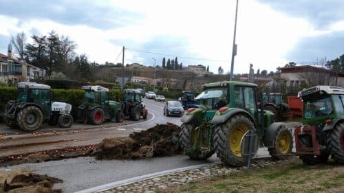 Les agriculteurs de la CR se mobilisent.