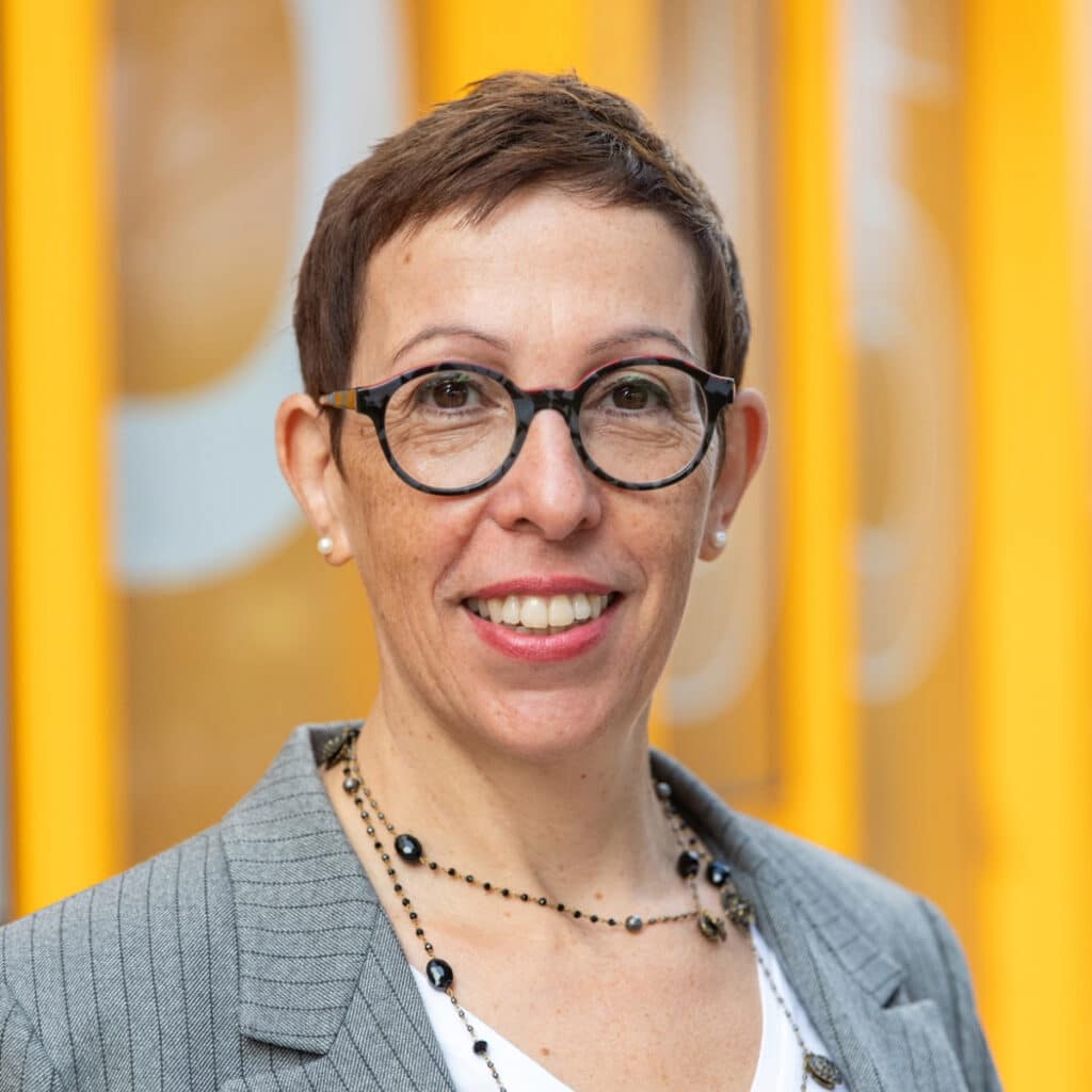 La nouvelle présidente de l'Université de Toulouse, Odile Rauzy.