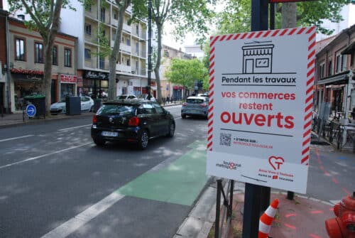 Les travaux de l'avenue Etienne-Billières commençait hier.