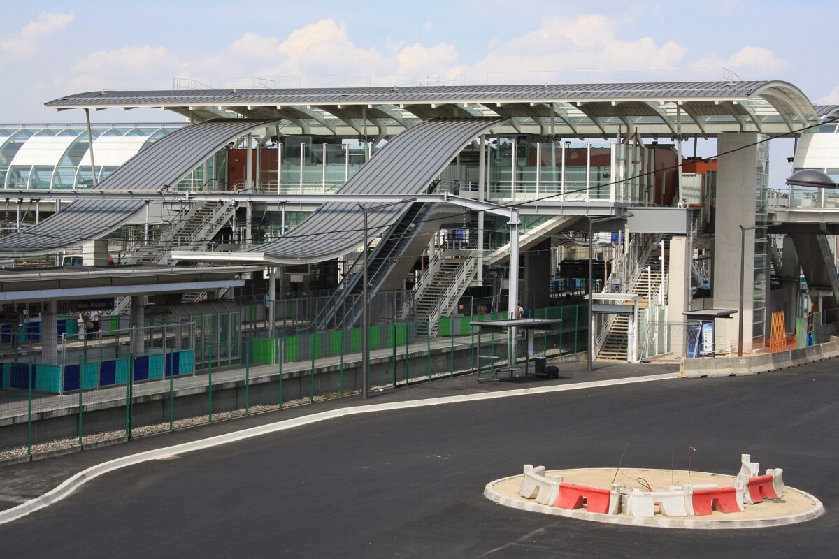 La gare de Massy Palaiseau