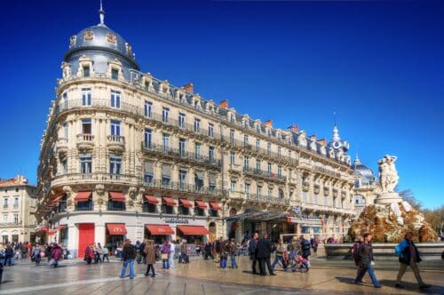 Un appartement place de la Comédie à Montpellier.