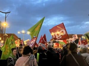 Le Collectif 1er mai se mobilise à Narbonne contre le Rassemblement National