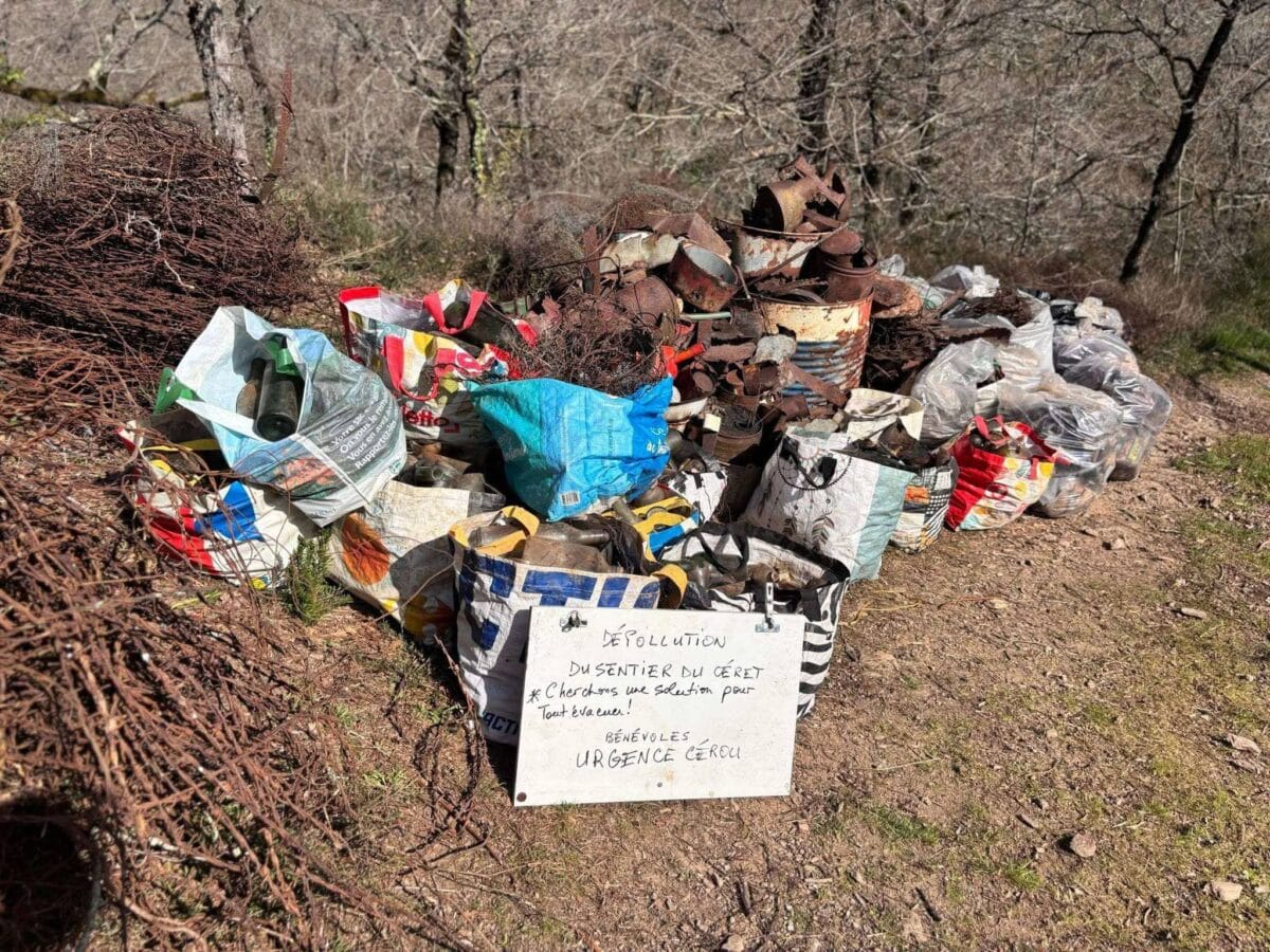 Dépôt de déchets à Saint-Benoît-de-Carmaux près du Carou