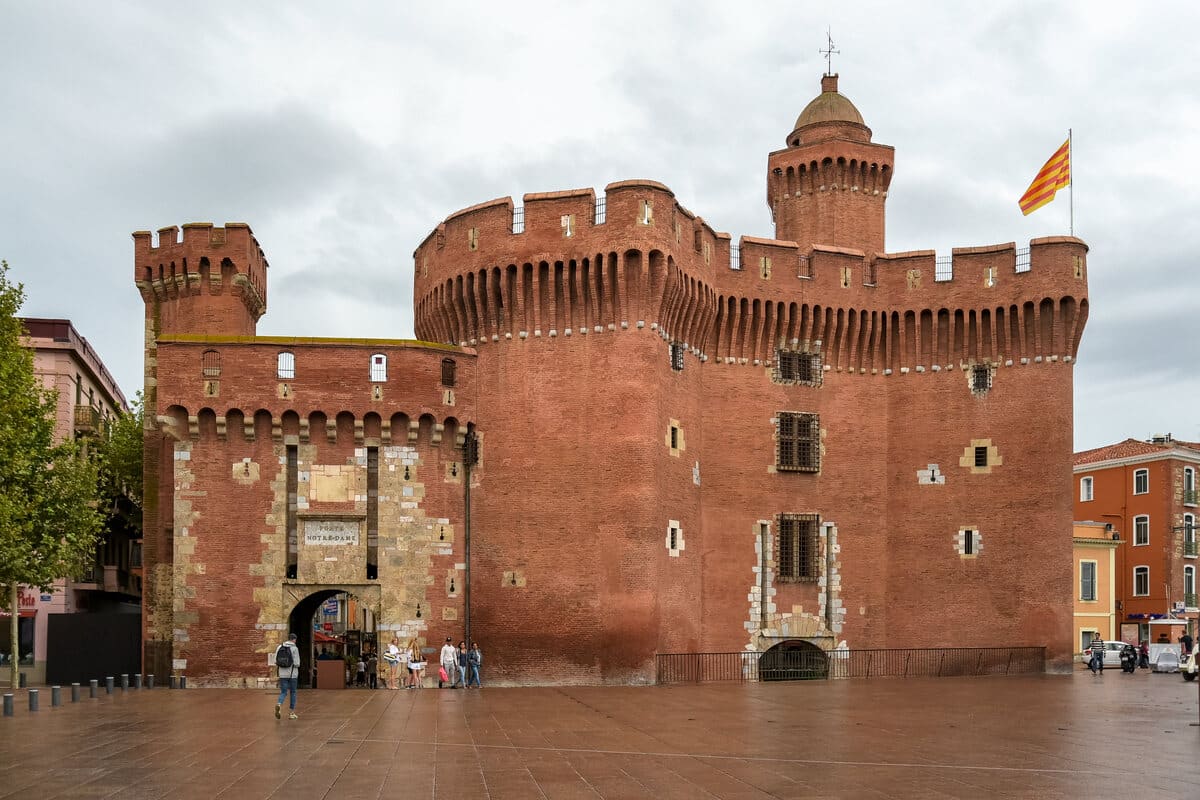 Castillet eau perpignan