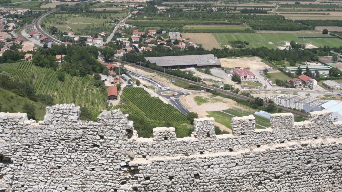 remparts château de Crussol