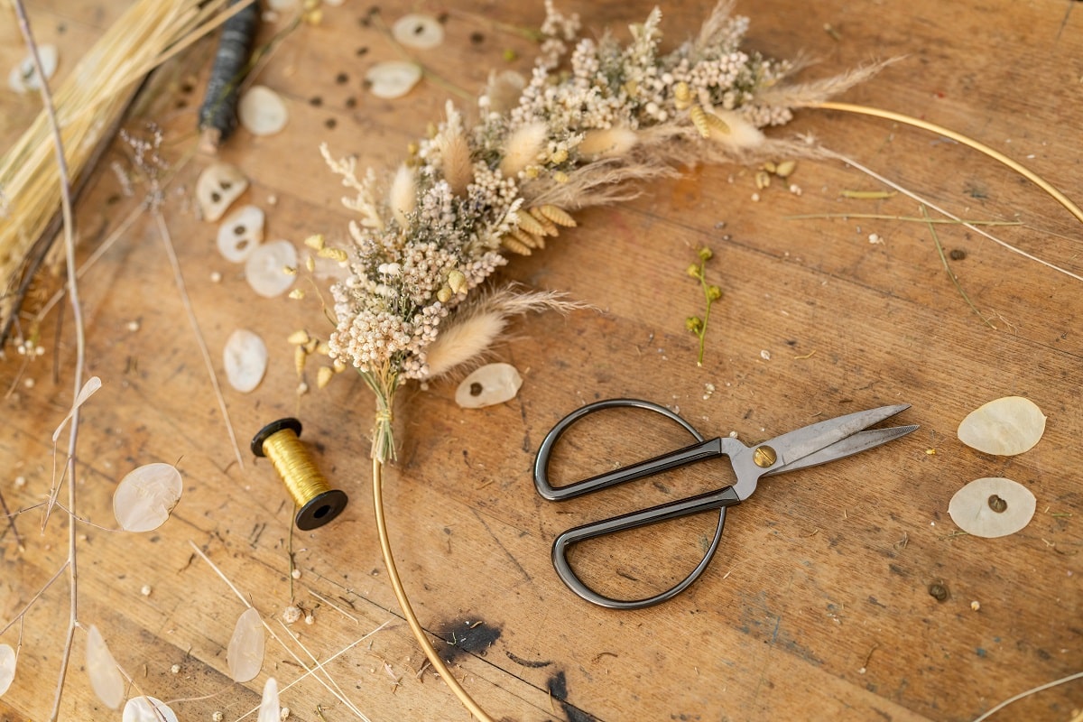 DIY fleurs séchées
