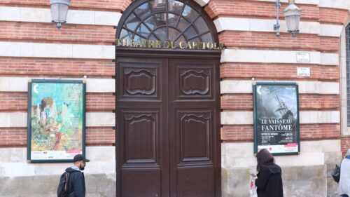 L'entrée du Théâtre du Capitole.