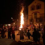Le feu de la Saint-Jean clôture la fête des pantoufles