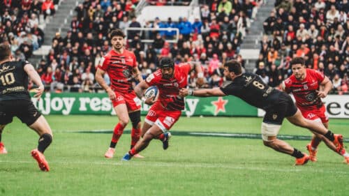 Confrontation entre Toulouse et Toulon en Champions Cup.