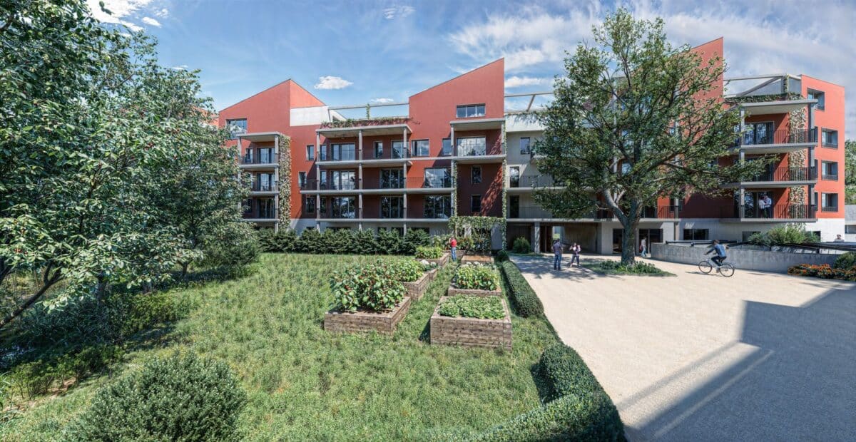 Une grande résidence aux espace vert et aux logements participatifs démarre son chantier ce mardi 6 mai.