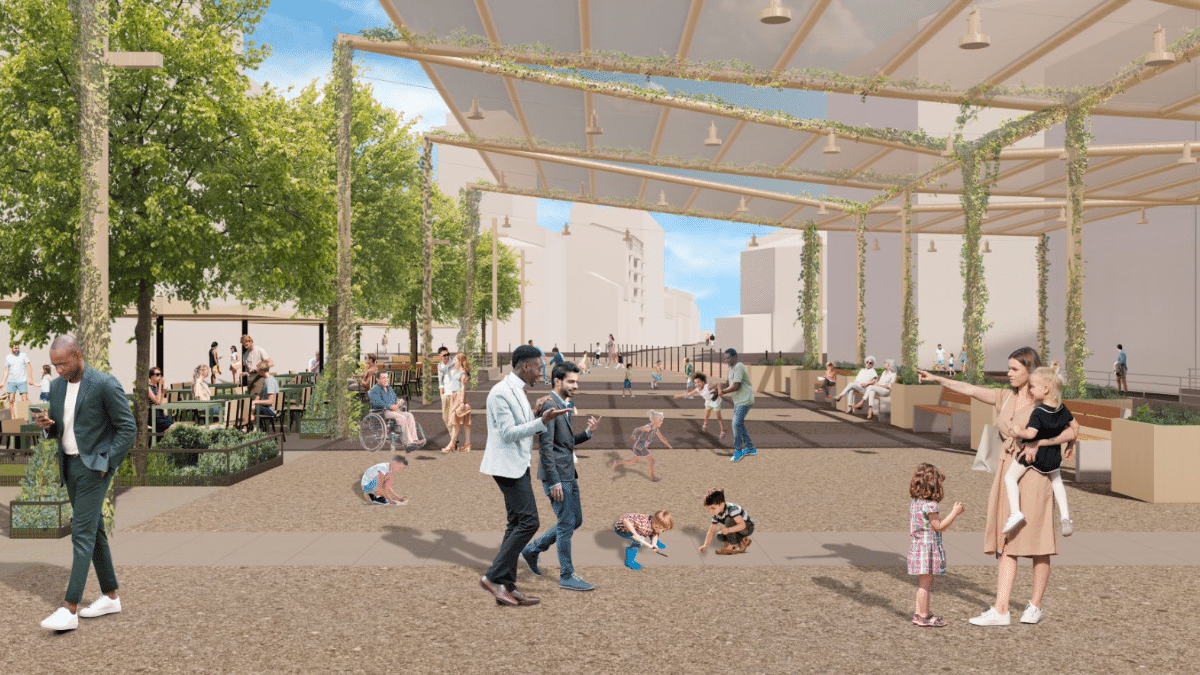 La Mairie de Toulouse a l'ambition de rafraîchir la place.