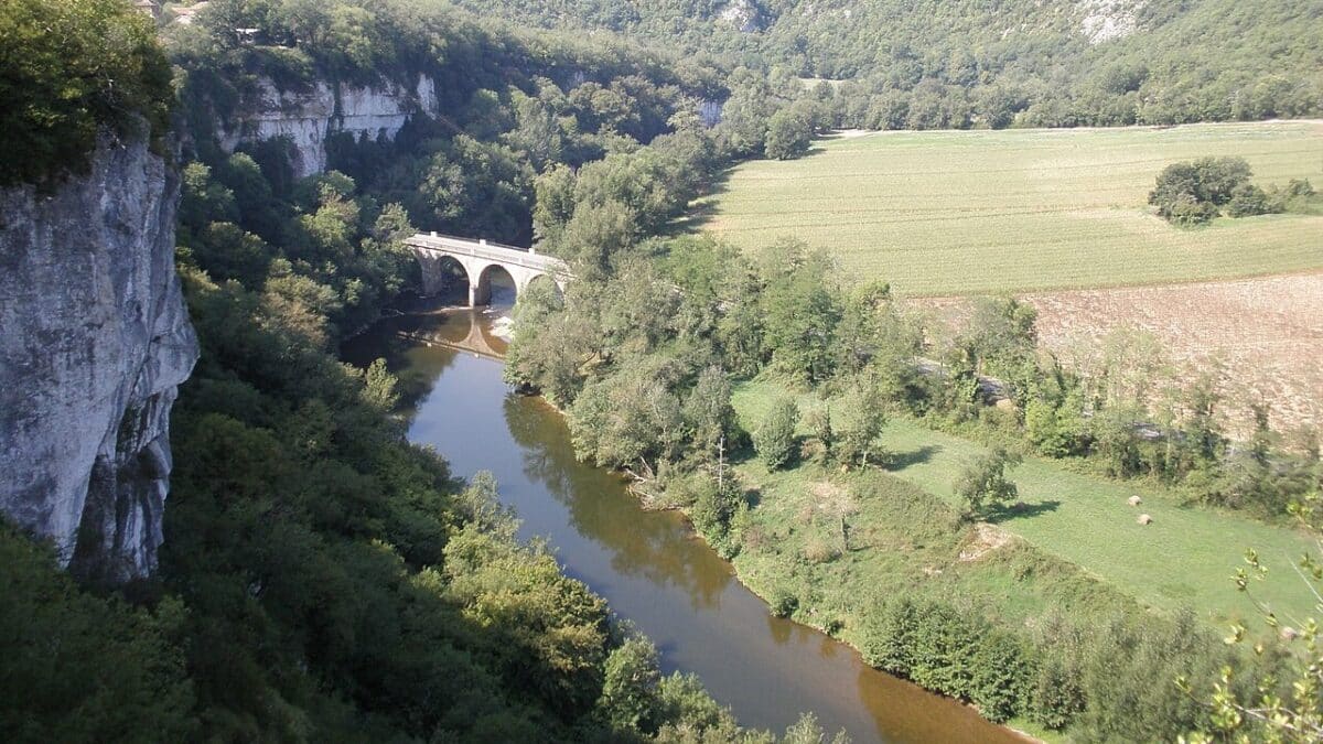 vélo gorges de l'Aveyron
