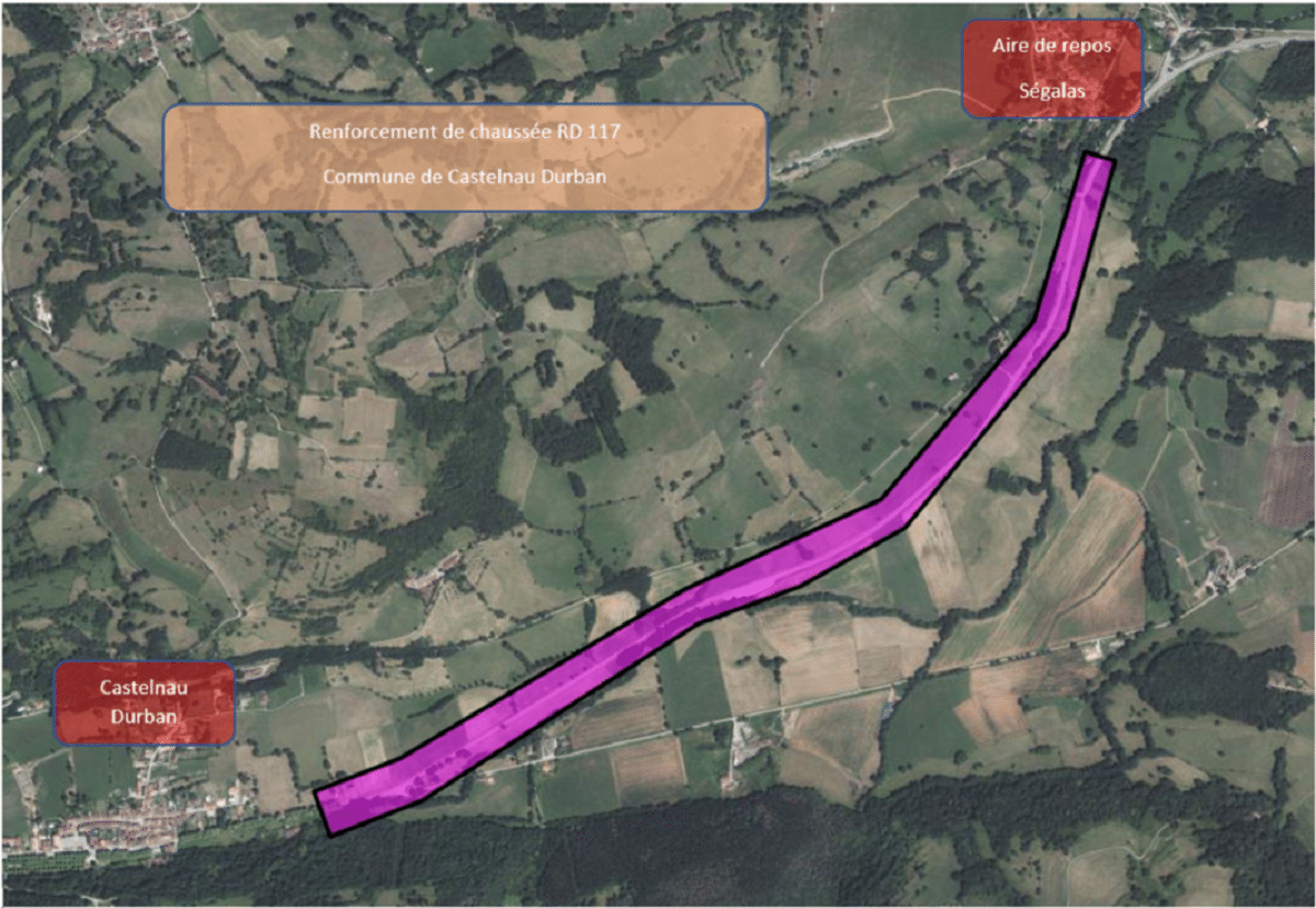 En Ariège, la RD117 va subir des travaux et la circulation y sera perturbée