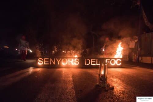 St Jean Argeles flamme