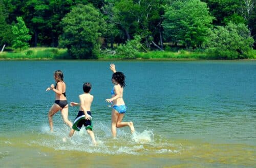 lac baignade