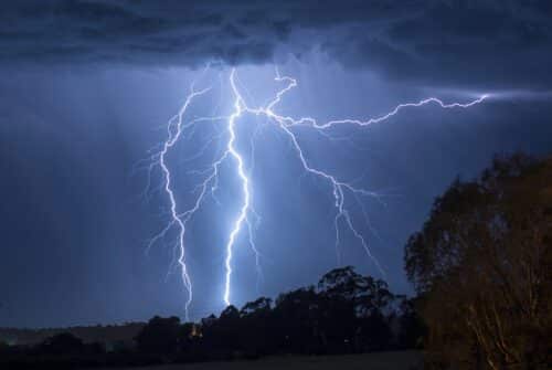 orage éclairs