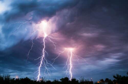 orages éclairs