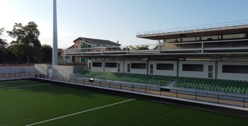 stade Sapiac tribune honneur