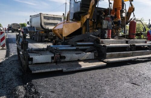travaux asphalte