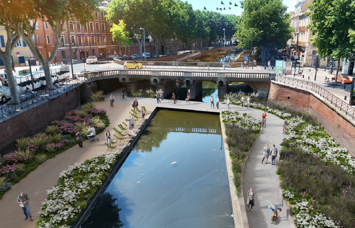 Les berges de la Basse, à Perpignan, vont être réaménagées.