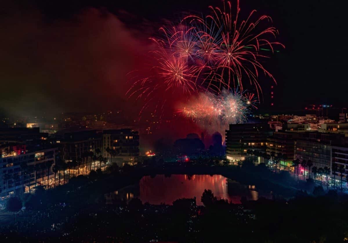 Les feux d'artifice illumineront le ciel de l'agglomération montpelliéraine. Celui de Montpellier sera consacré au tramway.
