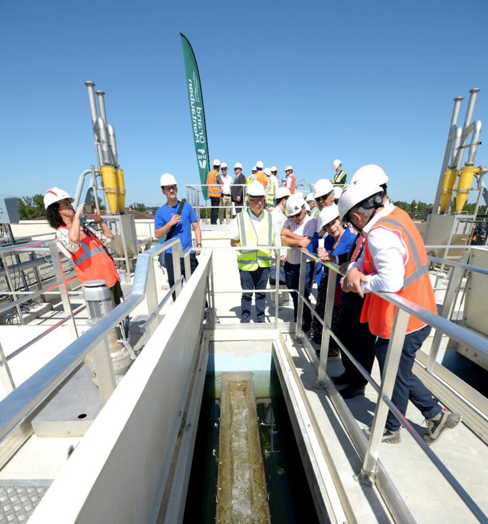 Cette nouvelle usine de production d'eau potable Planques va bénéficier 30 466 usagers du Grand Montauban.
