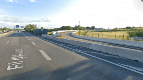 La bretelle de sortie de la M901 vers la rue Vélasquez, à Blagnac, a été ouverte à la circulation le 29 août 2025.