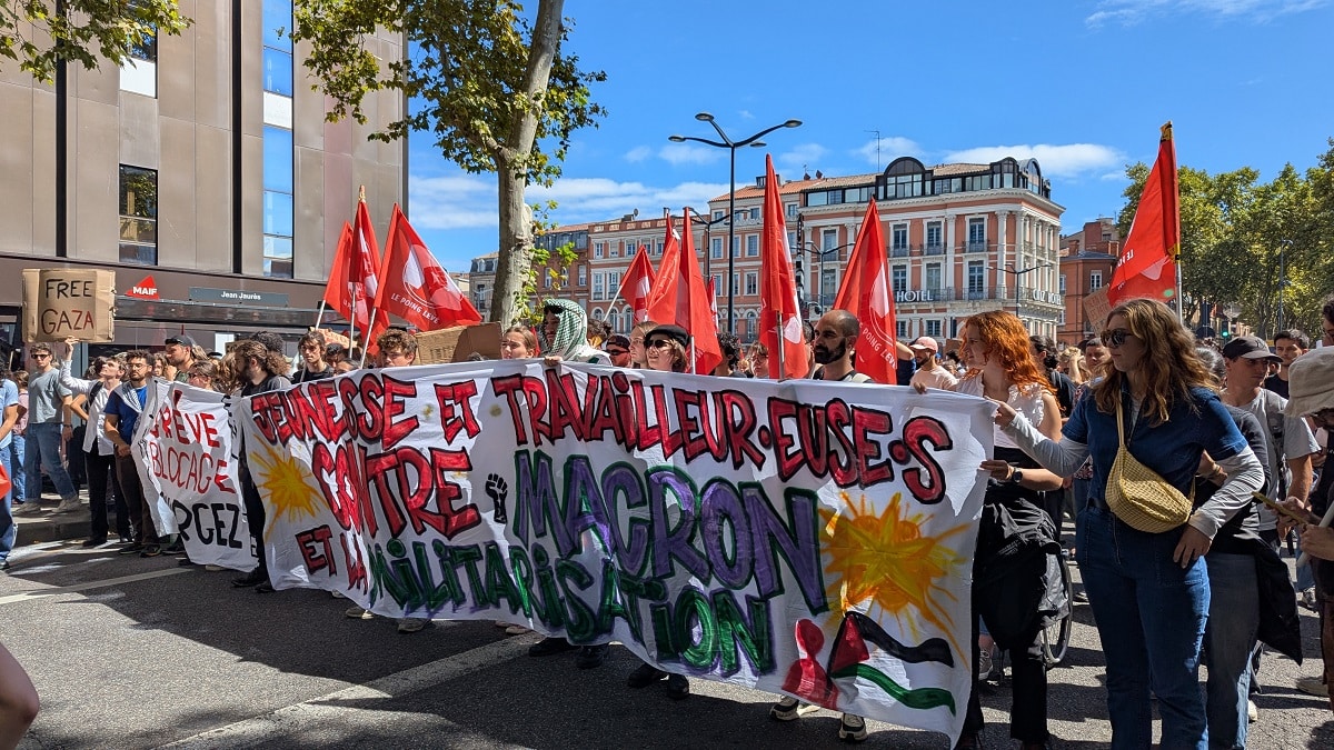 Les Toulousains ont répondu présent ce mercredi 10 septembre, à l'appel du mouvement citoyen "Bloquons Tout"