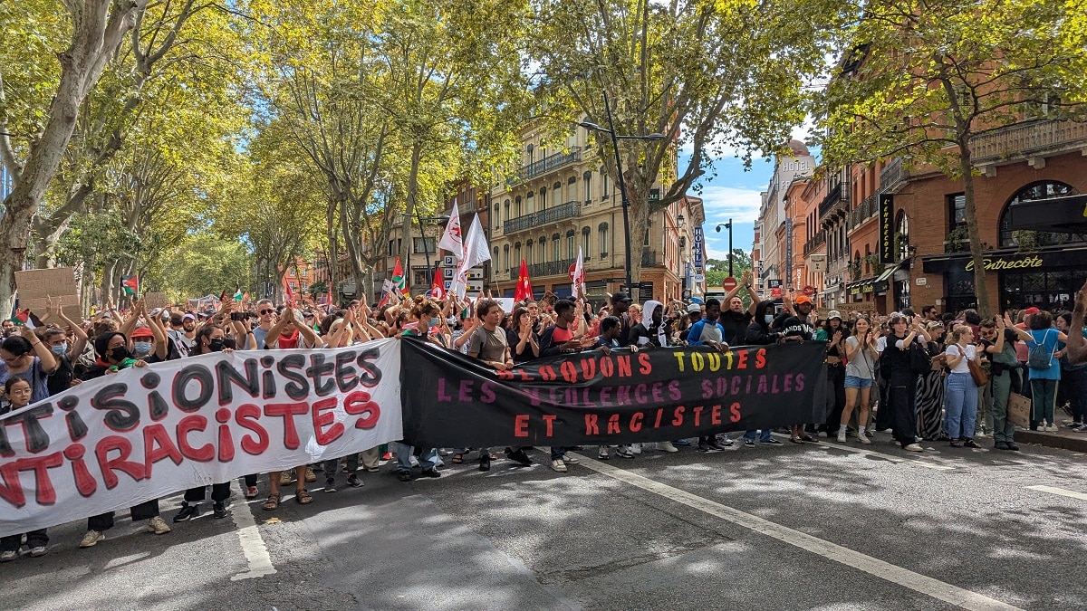 Les manifestants étaient nombreux à Toulouse ce mercredi 10 septembre.