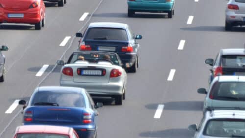 Le trafic dans l'agglomération de Toulouse.